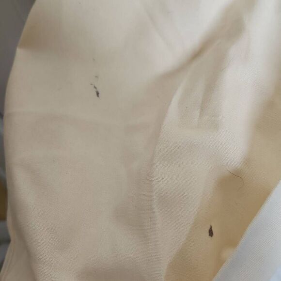 Coof andy cotton blend cream lightweight loose fit pants men'sm - Picture 2 of 3